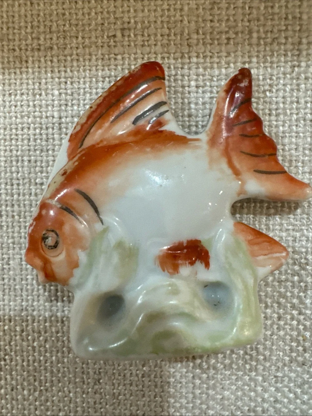 Vintage Porcelain Fish Chopstick Rests - Made in Japan